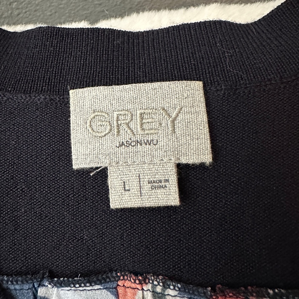 Jason Wu wool blend sweater blouse - Picture 5 of 8